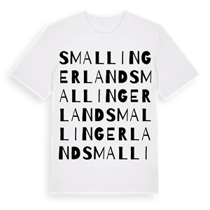 Smallingerland ordlek t-shirt – ekologisk bomull t-shirt från Pinshirt