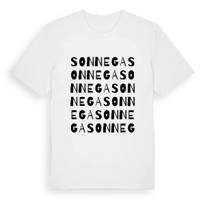 Sonnega ordlek t-shirt – ekologisk bomull t-shirt från Pinshirt