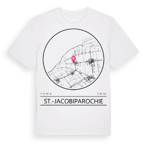 St.-Jacobiparochie t-shirt – ekologisk bomull t-shirt från Pinshirt