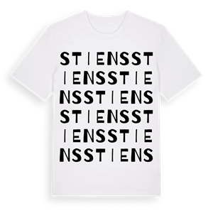 Stiens ordlek t-shirt – ekologisk bomull t-shirt från Pinshirt