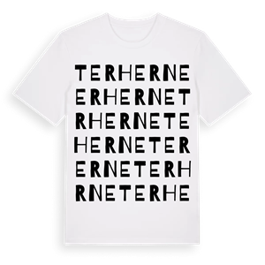 Terherne ordlek t-shirt – ekologisk bomull t-shirt från Pinshirt