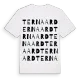 Ternaard ordlek t-shirt
