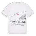 Terschelling karta t-shirt