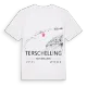 Terschelling karta t-shirt