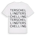 Terschelling ordlek t-shirt