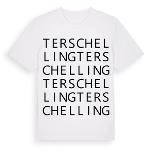 Terschelling ordlek t-shirt – ekologisk bomull t-shirt från Pinshirt