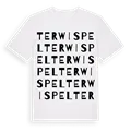 Terwispel ordlek t-shirt