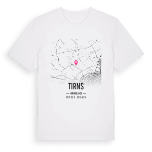 Tirns karta t-shirt – ekologisk bomull t-shirt från Pinshirt