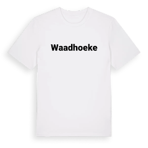 Waadhoeke fetstil t-shirt – ekologisk bomull t-shirt från Pinshirt