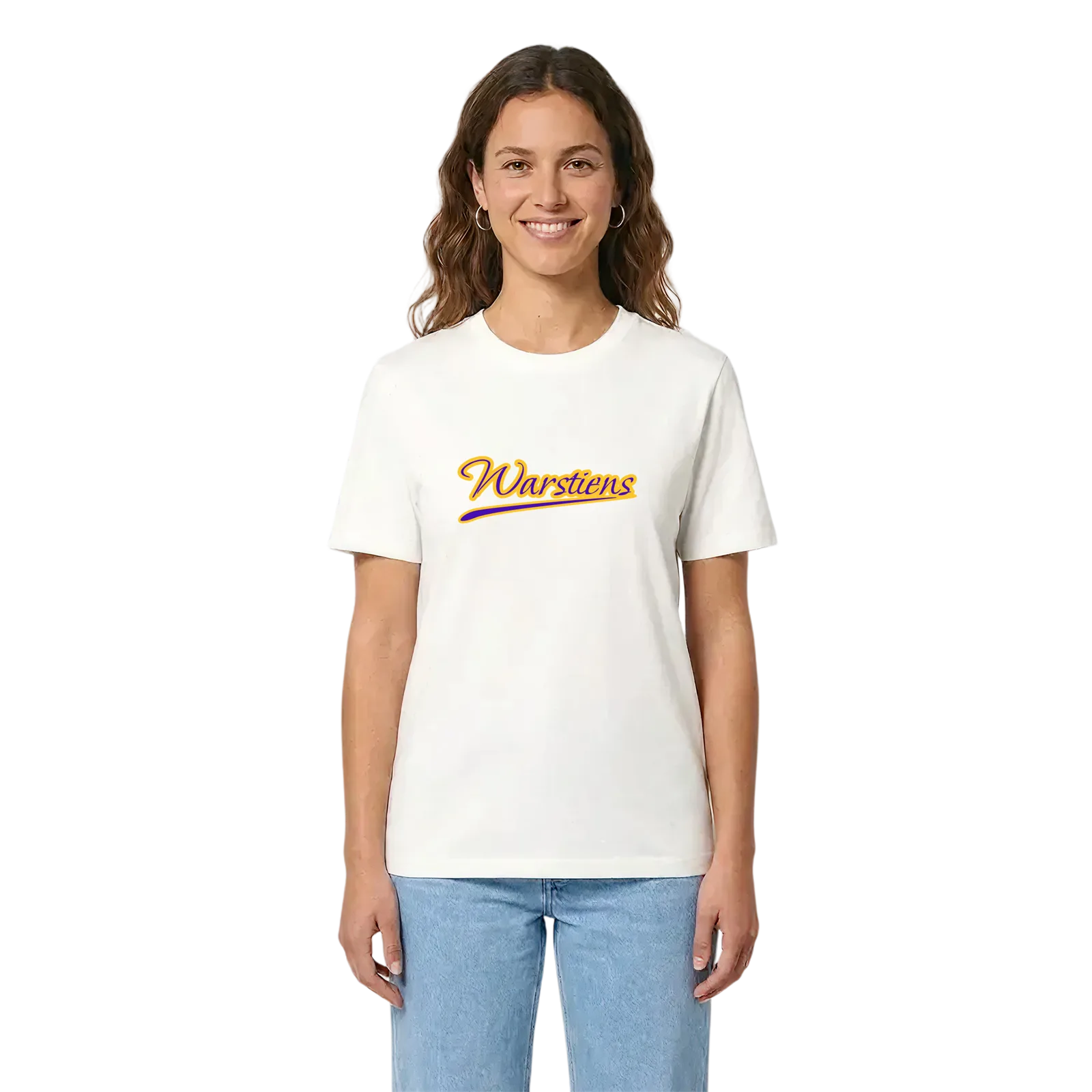 Warstiens baseball t-shirt – White, i miljö