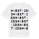 Warstiens ordlek t-shirt