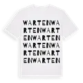 Warten ordlek t-shirt