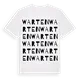 Warten ordlek t-shirt