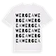 Wergea ordlek t-shirt