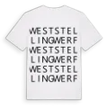 Weststellingwerf ordlek t-shirt