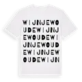 Wijnjewoude ordlek t-shirt
