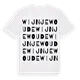 Wijnjewoude ordlek t-shirt