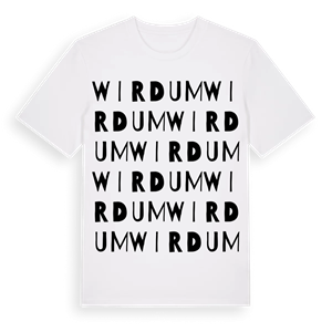 Wirdum ordlek t-shirt – ekologisk bomull t-shirt från Pinshirt