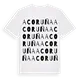 A Coruña ordlek t-shirt