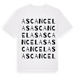 As Cancelas ordlek t-shirt – ekologisk bomull t-shirt från Pinshirt