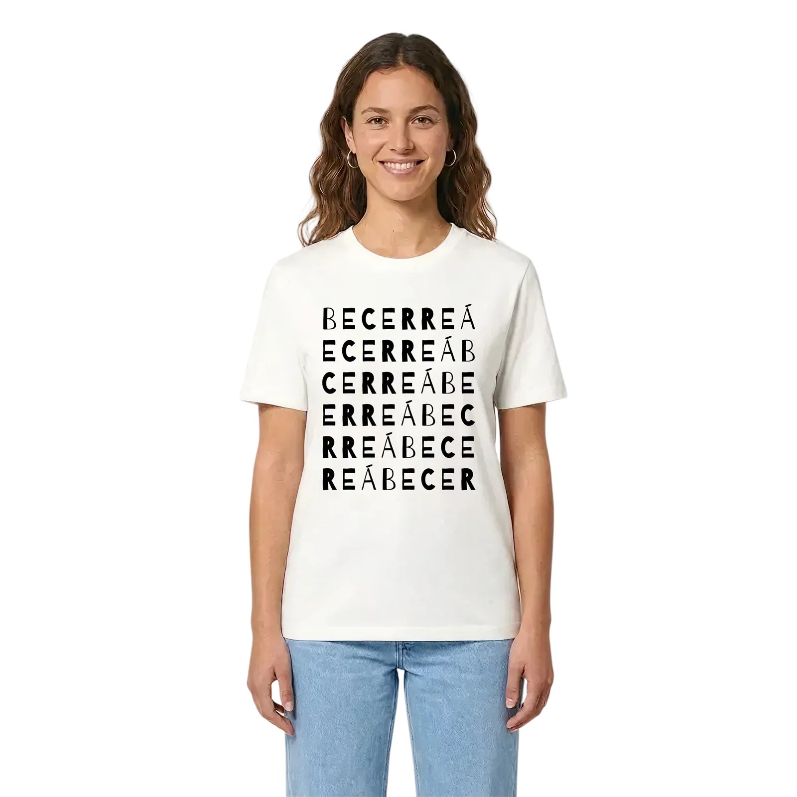 Becerreá ordlek t-shirt – White, i miljö