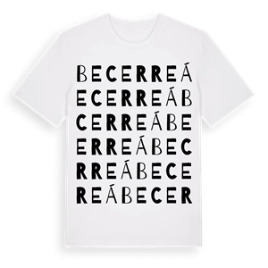 Becerreá ordlek t-shirt – ekologisk bomull t-shirt från Pinshirt
