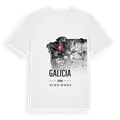 Galicia karta t-shirt