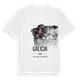 Galicia karta t-shirt