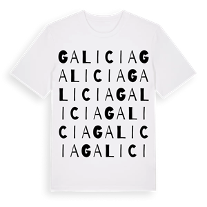 Galicia ordlek t-shirt – ekologisk bomull t-shirt från Pinshirt