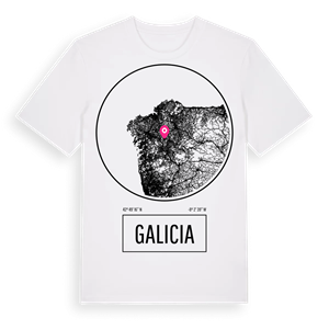 Galicia t-shirt – ekologisk bomull t-shirt från Pinshirt