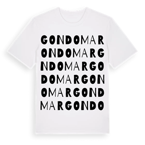 Gondomar ordlek t-shirt – ekologisk bomull t-shirt från Pinshirt