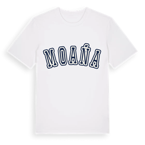 Moaña college t-shirt – ekologisk bomull t-shirt från Pinshirt