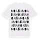 Moaña ordlek t-shirt