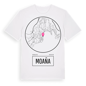 Moaña t-shirt – ekologisk bomull t-shirt från Pinshirt