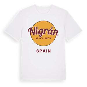 Nigrán cirkel t-shirt – ekologisk bomull t-shirt från Pinshirt