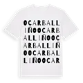 O Carballiño ordlek t-shirt