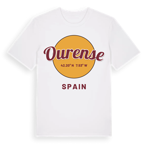 Ourense cirkel t-shirt – ekologisk bomull t-shirt från Pinshirt