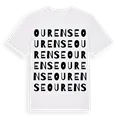 Ourense ordlek t-shirt