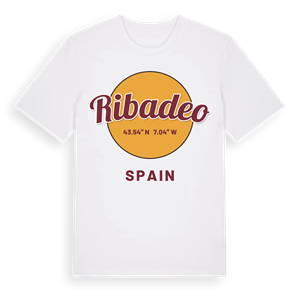 Ribadeo cirkel t-shirt – ekologisk bomull t-shirt från Pinshirt