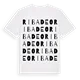 Ribadeo ordlek t-shirt