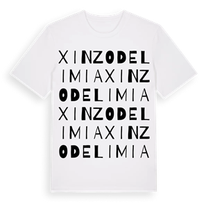 Xinzo de Limia ordlek t-shirt – ekologisk bomull t-shirt från Pinshirt
