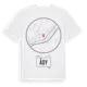 White t-shirt med Åby t-shirt