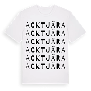 Acktjära ordlek t-shirt – ekologisk bomull t-shirt från Pinshirt