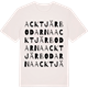 Vintage White t-shirt med Acktjärbodarna ordlek t-shirt