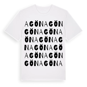 Agön ordlek t-shirt – ekologisk bomull t-shirt från Pinshirt
