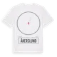 White t-shirt med Åkerslund t-shirt