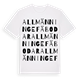 Allmänninge fäbodar ordlek t-shirt