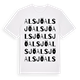 Alsjö ordlek t-shirt