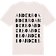 Vintage White t-shirt med Anderbo ordlek t-shirt