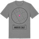 Mid Heather Gray t-shirt med Anders Salt t-shirt
